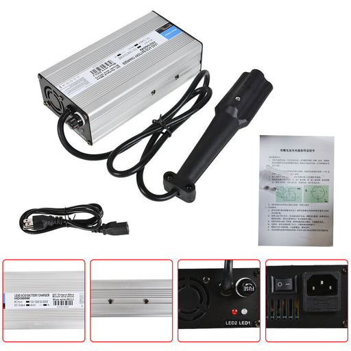 DURAFORCE 48Volt 6Amps for Yamaha DRIVE DRE G29 3 pin Golf Cart Battery Charger 2007-up