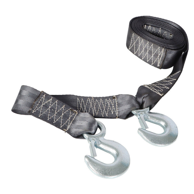 DURAFORCE FOR Ranger Bass Boats Trailer Winch Strap 9642019 Double Hook Parts Fishing US
