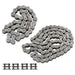 DURAFORCE Front and Rear Chain #420 For Coleman CT200U, CT200U-EX, BT200X 196cc Mini bike