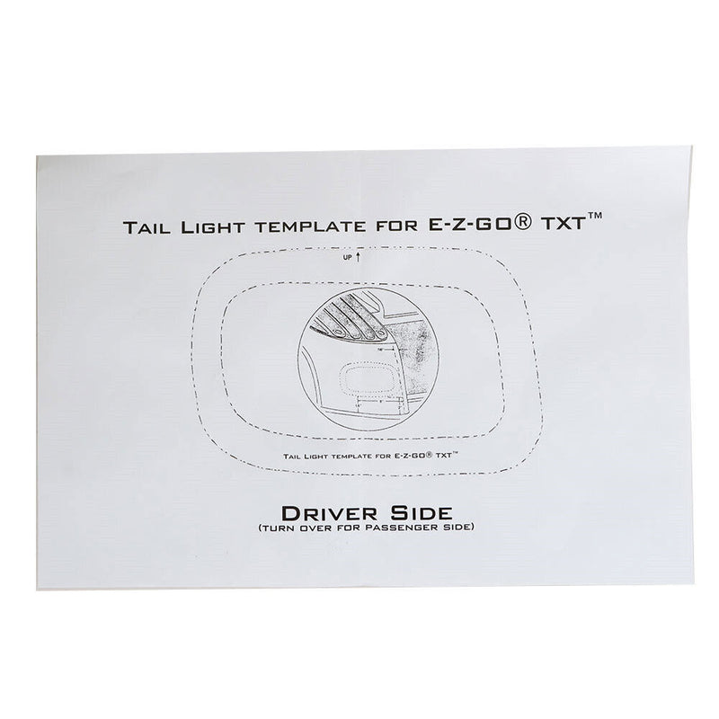 DURAFORCE 12V Headlight & Tail Light For EZGO TXT 96-13 Adjustable FULL LED LIGHT KIT, LED
