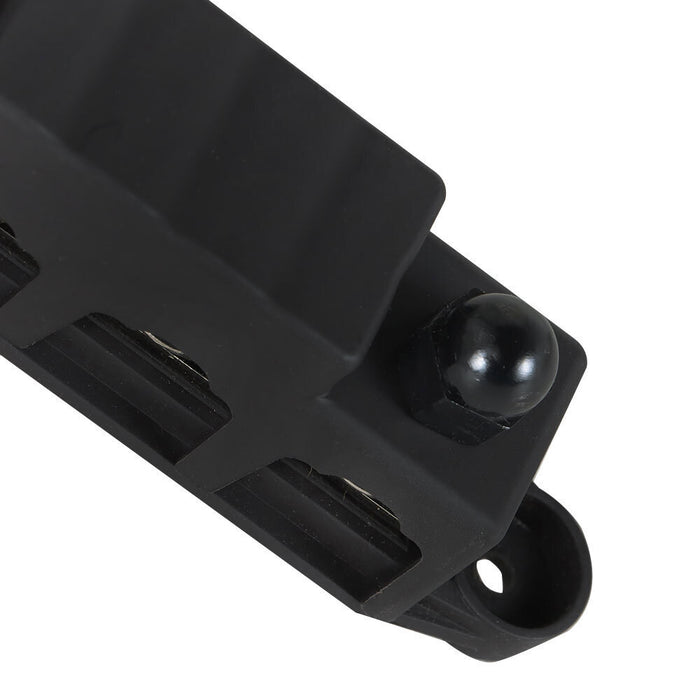 DURAFORCE 4 Post Busbar Bus Bar Power Distribution Red and Black Pair 12V 250A 3/8" New