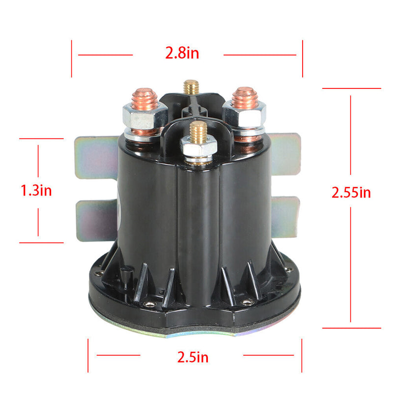 DURAFORCE FOR EZGo TXT Golf Cart Part 4 Terminal Solenoid Electric 48 Volt 2010+ 612711