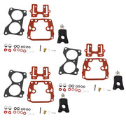 DURAFORCE 3x Carburetor Carb Rebuild Kit For Johnson Evinrude V6 150 155 200 235 175 185