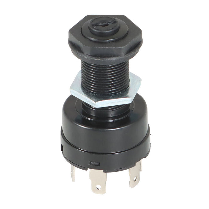 DURAFORCE Ignition Key Switch W/2 pcs key For Club Car Precedent 2004+ Golf Cart 102515101