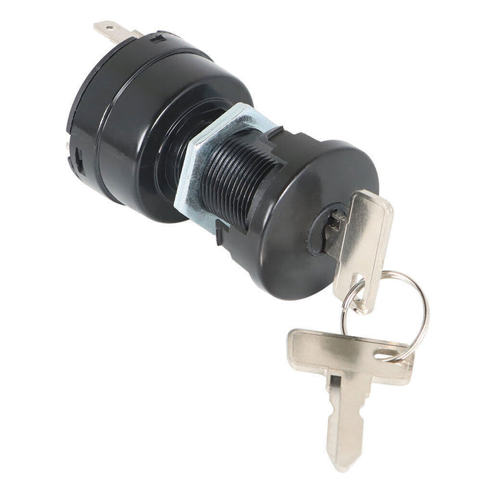 DURAFORCE Ignition Key Switch W/2 pcs key For Club Car Precedent 2004+ Golf Cart 102515101