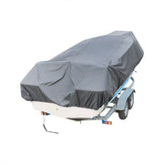 DURAFORCE Heavy Duty Fabric Waterproof 90" V Hull Boat Cover 14 15 16Ft 210D