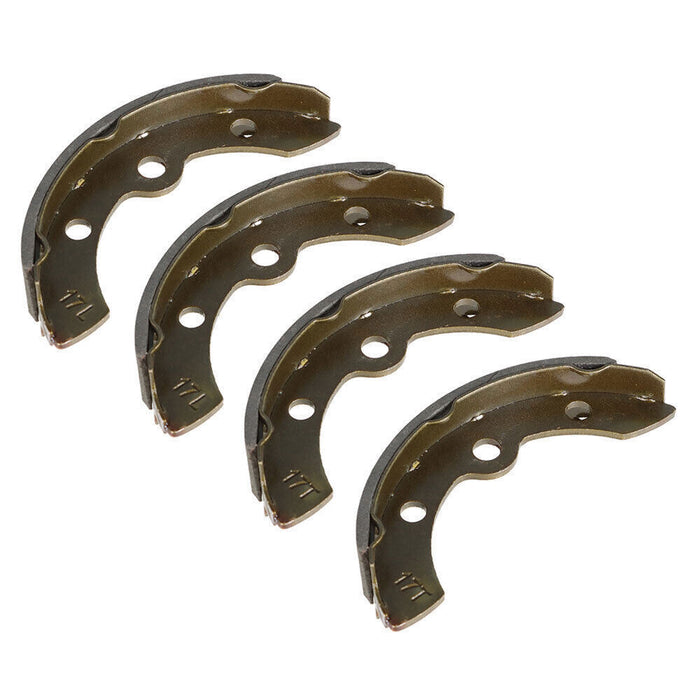 DURAFORCE Brake drums and brake shoe kit For Club Car DS 1995 +& Precedent 2004+ Golf cart