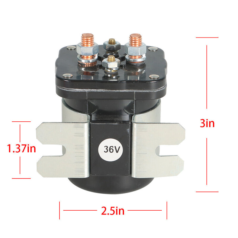 DURAFORCE 36V 200 Amp Solenoid for Yamaha G4 G8 G9 G11 G16 586-117111 DC Power Solenoid,