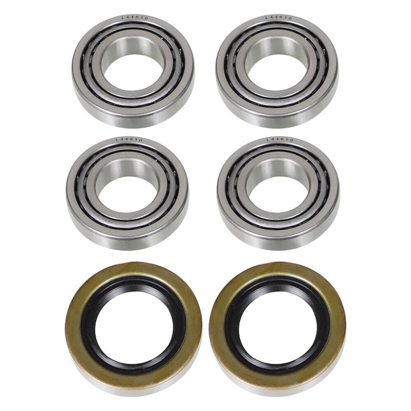 DURAFORCE Golf Cart Front Wheel Hub Bearings & Seal 2 pack For EZGO 1976 - UP