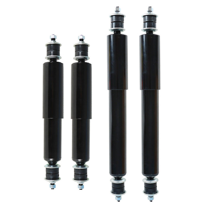 DURAFORCE For EZGO TXT Front Shocks & Rear Shock Absorbers Beefy Design 94+ G&E Golf Cart