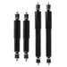DURAFORCE For EZGO TXT Front Shocks & Rear Shock Absorbers Beefy Design 94+ G&E Golf Cart