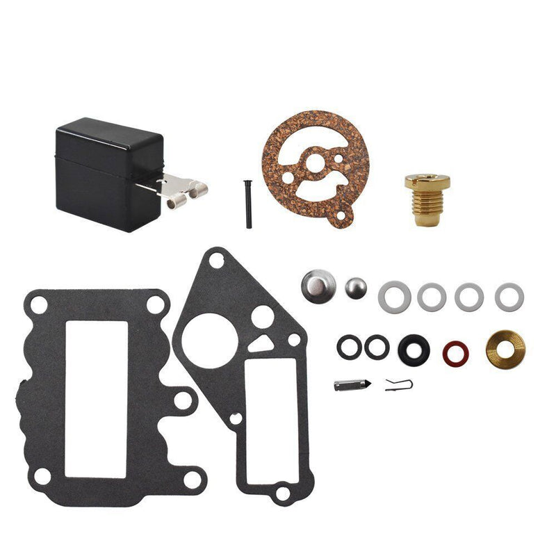 DURAFORCE For Johnson Evinrude Outboard 9.5 hp 382048 BRP/OMC w/Float Carb Rebuild Kit