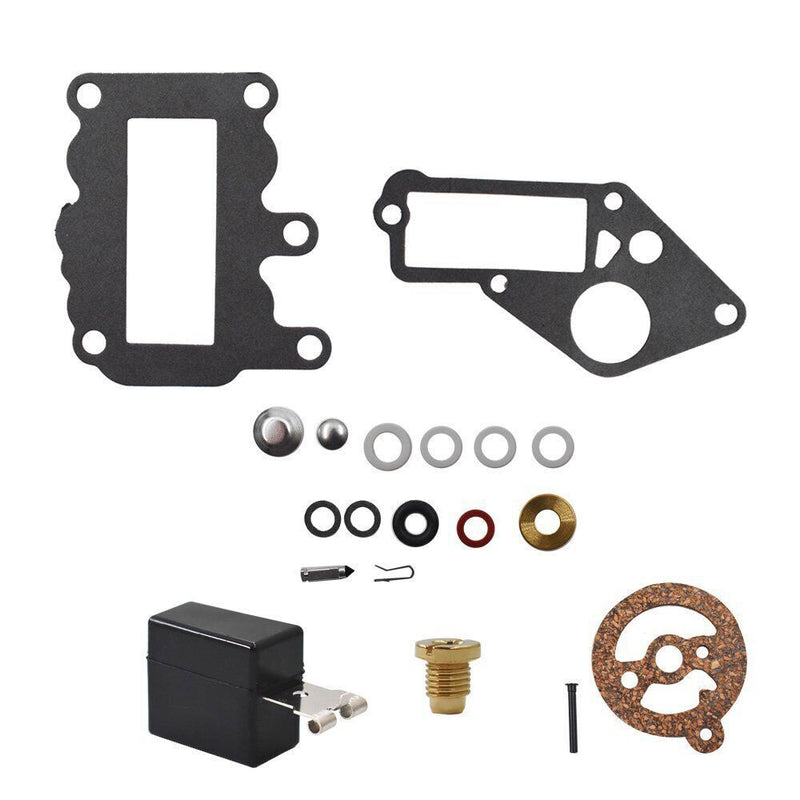 DURAFORCE For Johnson Evinrude Outboard 9.5 hp 382048 BRP/OMC w/Float Carb Rebuild Kit