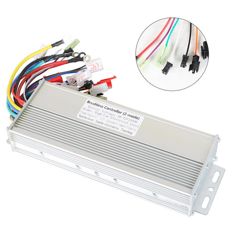 DURAFORCE DC Motor Speed Controller 48V/72V 1500W For Electric E-bike Scooter Brushless