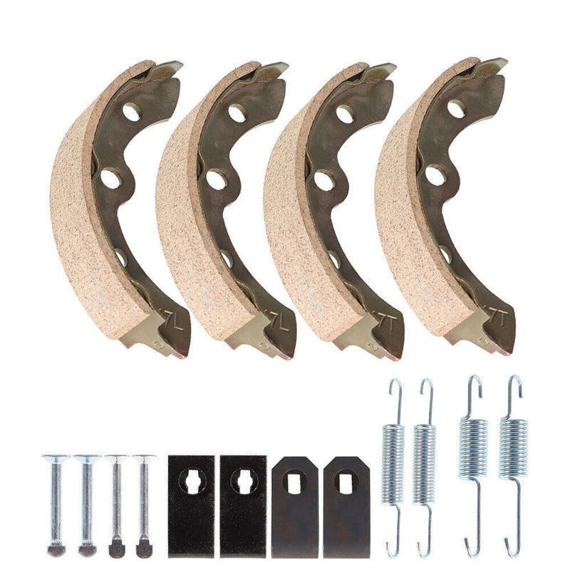DURAFORCE GOLF CART BRAKE SHOES AND SPRING KIT FOR CLUB CAR 1995-UP DS & PRECEDENT 2004+