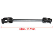 DURAFORCE For 110cc Go Kart Cart Steering Wheel Kit Gear Rack Pinion Shaft Set Adjustable
