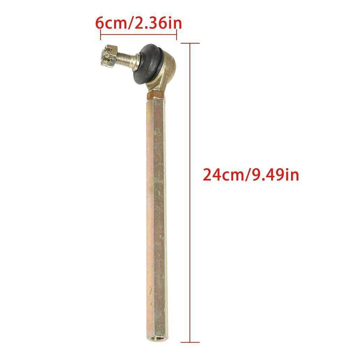 DURAFORCE Steering Wheel Kit Gear Rack Pinion Shaft Tie Rod Assembly For ATV Go Kart Quad