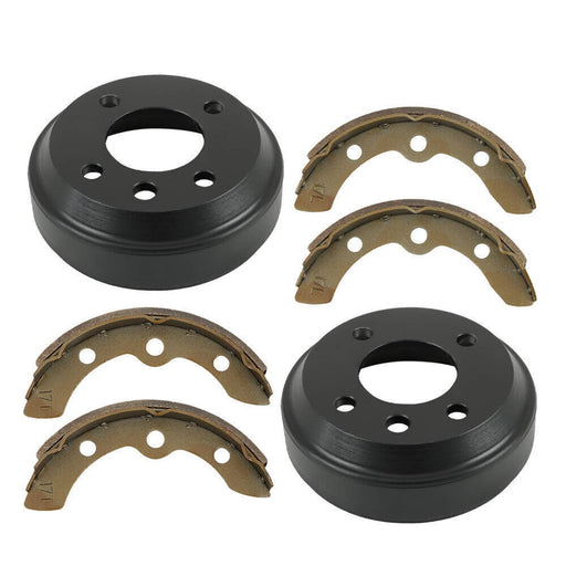 DURAFORCE For Yamaha G1, G2, G8, G9 (82-92) Gas/Electric Golf Cart Brake Drums Shoes Kit