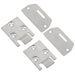 DURAFORCE 2 Sets of Seat Hinge Bottom and Plate for EZGO TXT Medalist Golf Cart (1995-up)