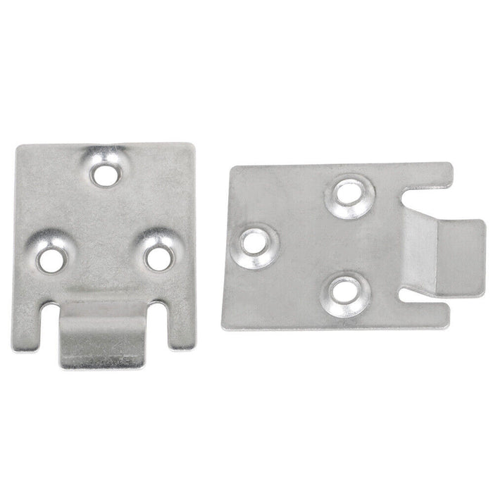 DURAFORCE 2 Sets of Seat Hinge Bottom and Plate for EZGO TXT Medalist Golf Cart (1995-up)
