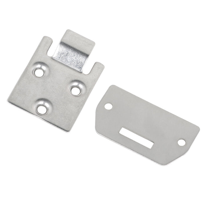 DURAFORCE 2 Sets of Seat Hinge Bottom and Plate for EZGO TXT Medalist Golf Cart (1995-up)