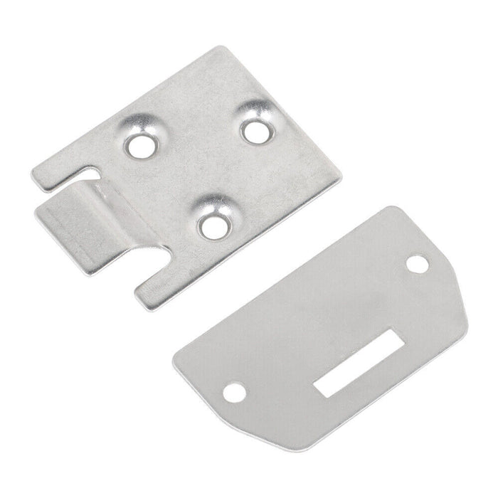 DURAFORCE 2 Sets of Seat Hinge Bottom and Plate for EZGO TXT Medalist Golf Cart (1995-up)