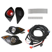 DURAFORCE 12V Golf Cart LED Headlights and Tail Lights Kit Set for Yamaha Drive G29 2007+
