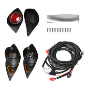 DURAFORCE 12V Golf Cart LED Headlights and Tail Lights Kit Set for Yamaha Drive G29 2007+