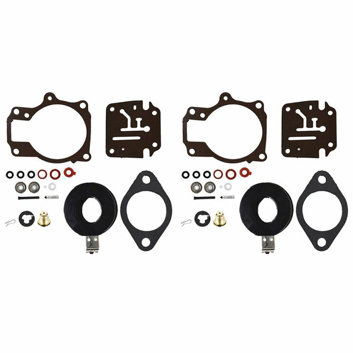 DURAFORCE 2 Carburetor Rebuild Kit For Johnson Evinrude 45HP 48HP 50HP 55HP 60HP 65HP