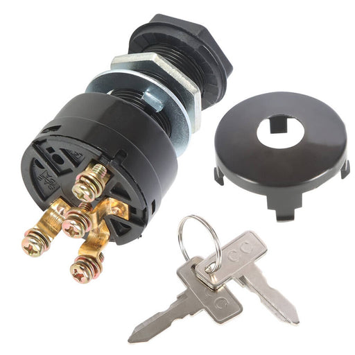 DURAFORCE Golf Cart Ignition Key Switch For Club Car DS Gas Cart 1996 up 101826301 1012505