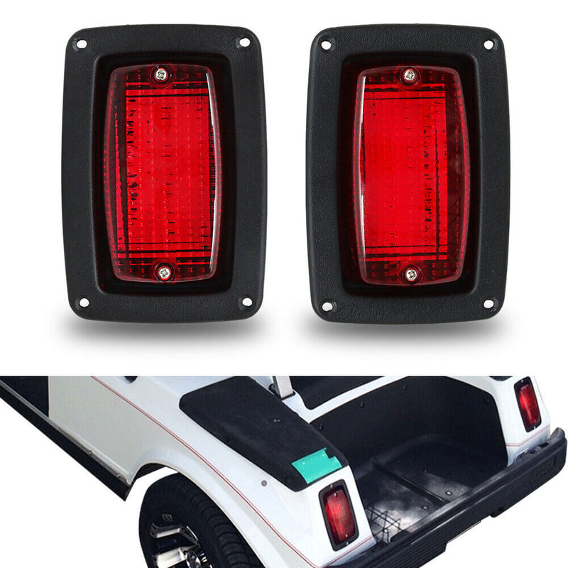 DURAFORCE FOR Club Car DS Golf Cart LED Tail Light Kit, 3 Wire Rear Taillights 1982-up