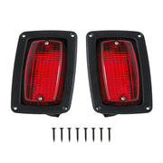 DURAFORCE FOR Club Car DS Golf Cart LED Tail Light Kit, 3 Wire Rear Taillights 1982-up