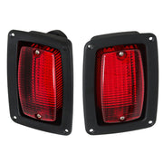 DURAFORCE FOR Club Car DS Golf Cart LED Tail Light Kit, 3 Wire Rear Taillights 1982-up