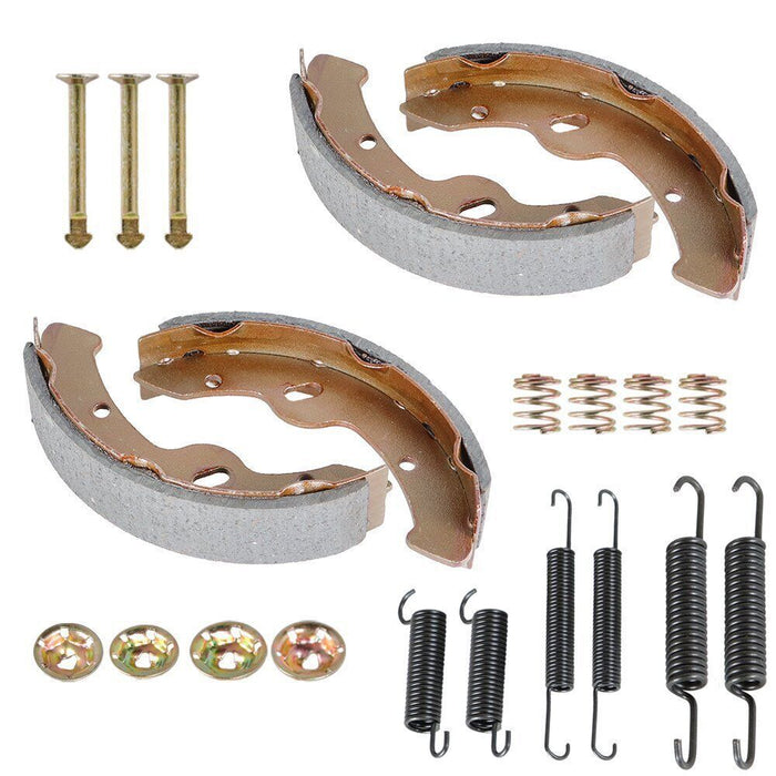 DURAFORCE 27943-G01 Golf Cart Brake Shoes& Spring Kit For EZGO RXV 2008+ & TXT Medalist