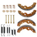 DURAFORCE 27943-G01 Golf Cart Brake Shoes& Spring Kit For EZGO RXV 2008+ & TXT Medalist