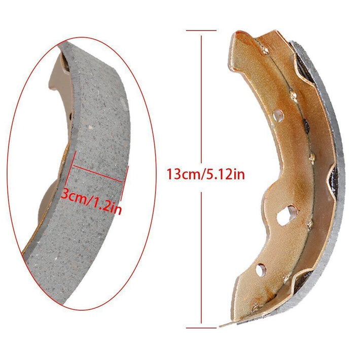 DURAFORCE 27943-G01 Golf Cart Brake Shoes& Spring Kit For EZGO RXV 2008+ & TXT Medalist