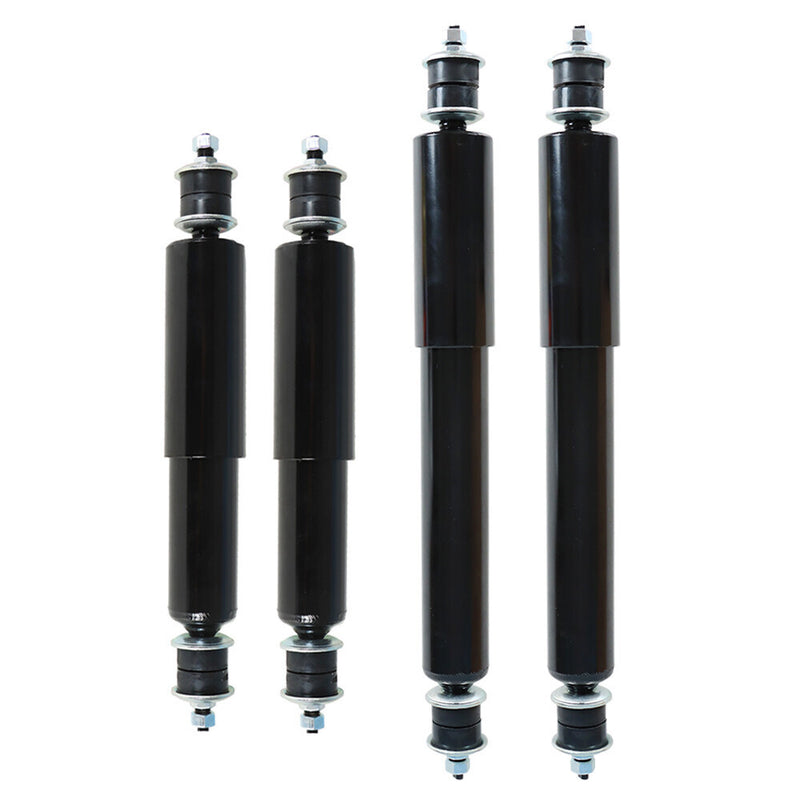 DURAFORCE Front Shocks & Rear Shock Absorbers for ezgo g&e txt 1994-UP #70928-G01 76418-01