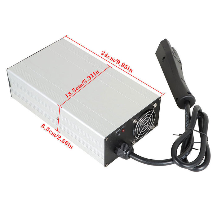 DURAFORCE For Club Car EzGo Yamaha Golf Cart 48V 15A Battery Charger with RXV Plug/LED