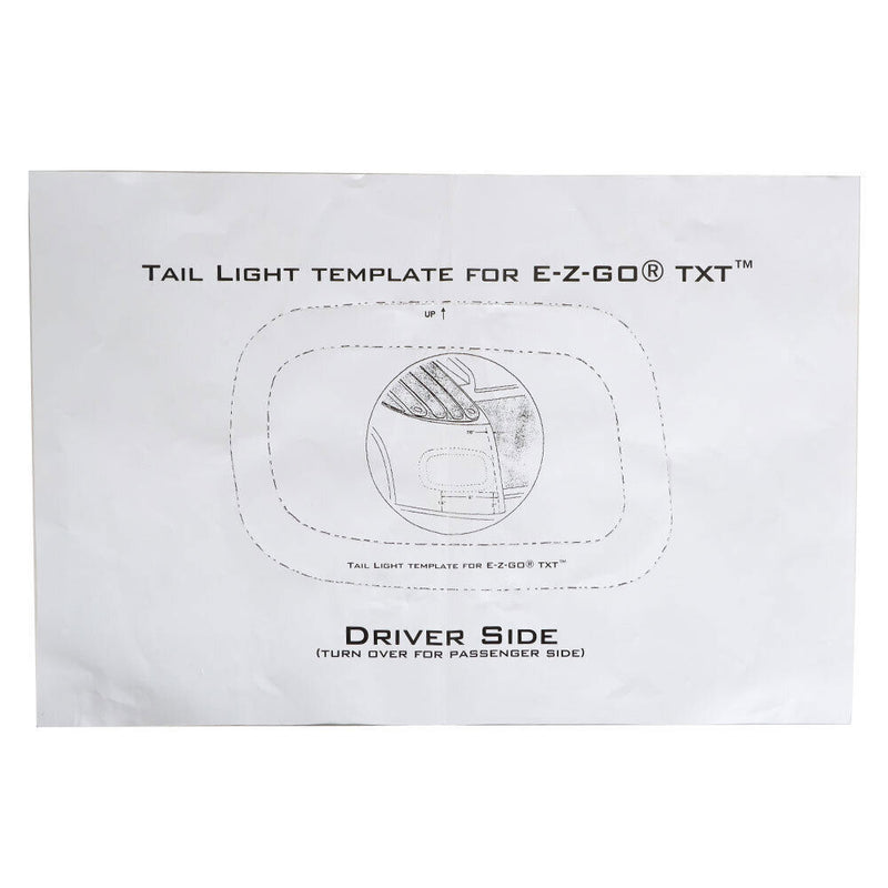 DURAFORCE LED light Bar Kit with LED Taillights For EZGO TXT 1996-2013 Golf Cart Models