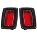 DURAFORCE 2 Golf Cart LED Tail Light 3 Wire Rear Taillights Pair Fits for Club Car DS