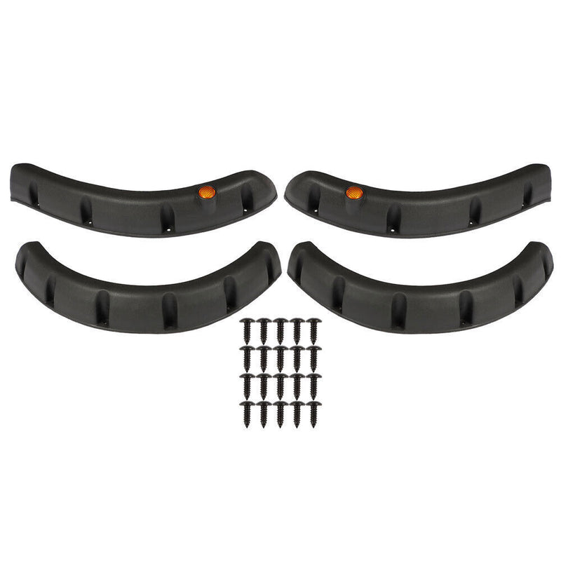 DURAFORCE 4pcs Golf Carts Front Rear Fender Flares W/ Screws Fits For Club car DS 1993-UP