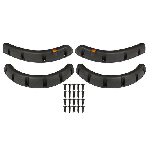 DURAFORCE 4pcs Golf Carts Front Rear Fender Flares W/ Screws Fits For Club car DS 1993-UP