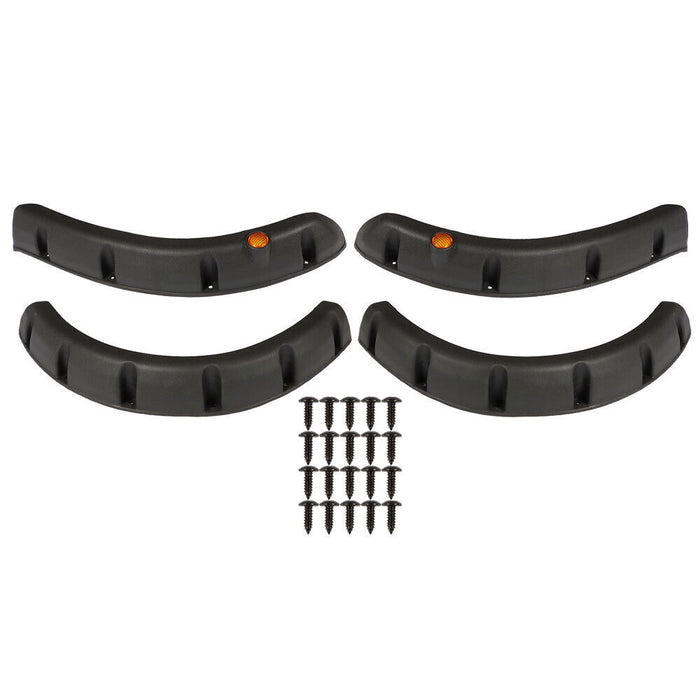 DURAFORCE 4pcs Golf Carts Front Rear Fender Flares W/ Screws Fits For Club car DS 1993-UP