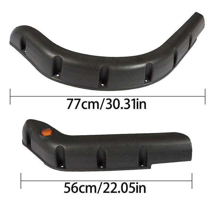 DURAFORCE 4pcs Golf Carts Front Rear Fender Flares W/ Screws Fits For Club car DS 1993-UP