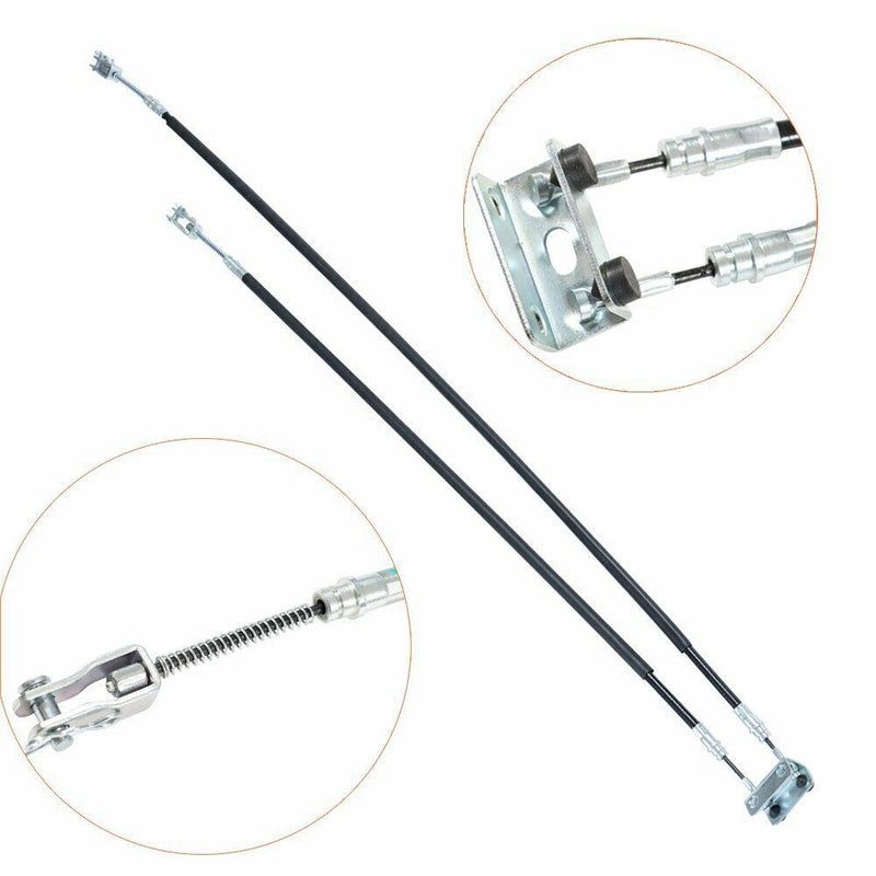 DURAFORCE For EZGO Golf Cart Brake Cable Set W/ Pins & Clips TXT-Medalist 70969-G03 1994+