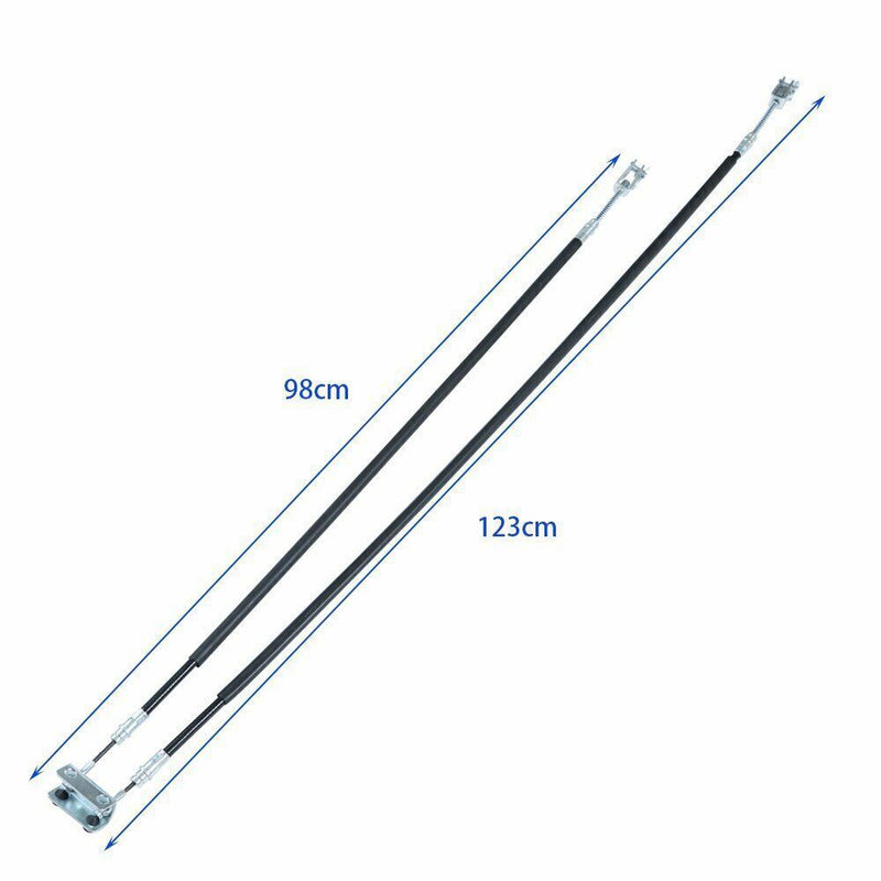 DURAFORCE For EZGO Golf Cart Brake Cable Set W/ Pins & Clips TXT-Medalist 70969-G03 1994+
