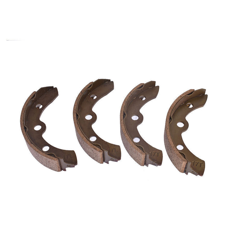 DURAFORCE For Club Car DS G&E 1995-up & Precedent 2004+ Golf Cart 4 Brake Shoes Pads