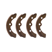 DURAFORCE For Club Car DS G&E 1995-up & Precedent 2004+ Golf Cart 4 Brake Shoes Pads