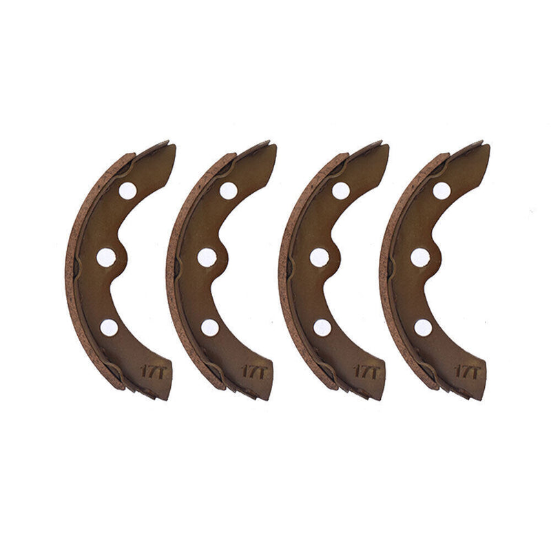 DURAFORCE For Club Car DS G&E 1995-up & Precedent 2004+ Golf Cart 4 Brake Shoes Pads