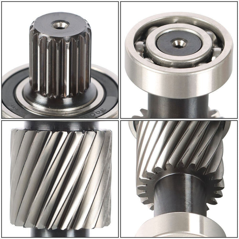 DURAFORCE Input Shaft Kit with 21 Tooth 1.5" Diameter Gear For EZGO 88-90 1994+ Electric